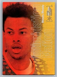 Moses Moody 2021 SkyBox Metal Universe Champions Intimidation Nation #IN-28 - Picture 1 of 2