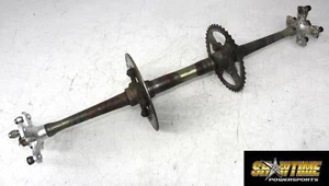 03-08 SUZUKI QUADSPORT Z400 LTZ400 REAR AXLE BACK WHEEL HUBS ROTOR AXEL SHAFT - Picture 1 of 12