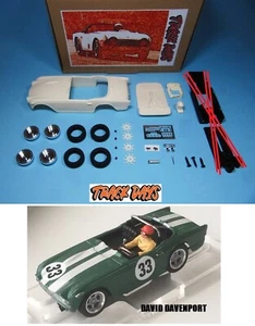 TRACK DAYS 1/32 TRIUMPH TR4 RACE CAR - RUEDAS ALEACION - KIT RESINA CLASSIC SLOT - Imagen 1 de 9