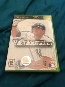 World Series Baseball Microsoft Xbox 2002 Case Manual Disc Tested Works Great - Picture 1 of 3