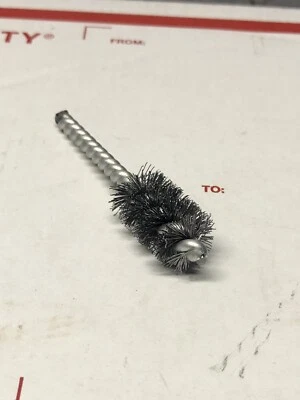 1 pieza ~ Cepillo de limpieza DrillTip Cepillo de limpieza de montaje de cobre 1/2" Foto 1 de 3