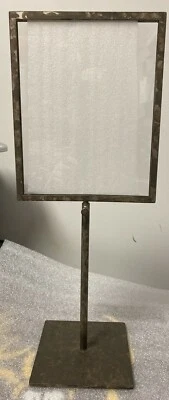 8"X10 Adjustable Sign Stand Advertising Support Board Poster Holder 20" TO 28.5