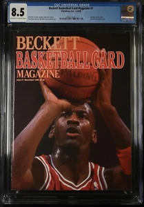 Beckett Basketball Magazine #1 CGC 8.5 Michael Jordan - Picture 1 of 2