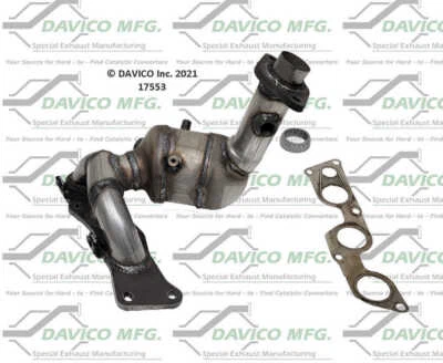 Convertidor catalítico Davico 17553 se adapta a 17-20 Mitsubishi Mirage 1,2 L-L3 Foto 1 de 3
