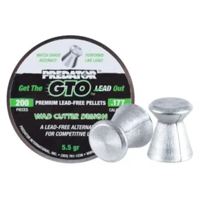 JSB PREDATOR GTO 200 Count Premium LEAD-FREE Wadcutter 4.5mm .177 Caliber Pellet - Picture 1 of 3