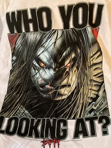 RARO 1996 DALE KEOWN THE PITT (¿A QUIÉN MIRAS?) CAMISETA TALLA XL IMAGE COMICS - Imagen 1 de 7