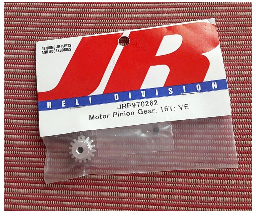 Helicóptero de colección RC JRP970262 16T piñón engranaje VE Voyager E eléctrico JR70262 Foto 1 de 1