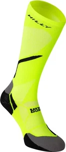 NWT Hilly Vivid Compression tight Running Socks Unisex Large bright fluorescent - Picture 1 of 1