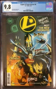 💥💥 LEGION OF SUPER HEROES #6 1ST GOLD LANTERN & OTHERS 1ST PRINT CGC 9.8 💥💥 - Bild 1 von 1