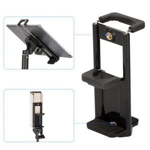 Mount Mobile Device Holder Tablet Mount Phone Bracket Clip Tripod Mount - Zdjęcie 1 z 11