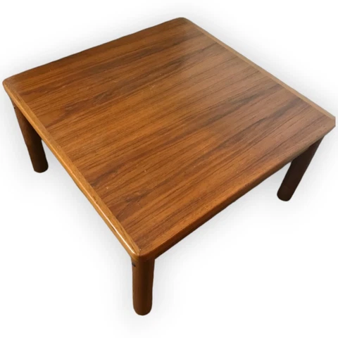 Scandinavian Modern Solid Teak Coffee Table by Trioh Møbler Cover