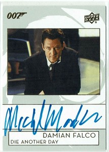 007 James Bond Collection 2019 Autograph Card A-EN Michael Madsen Damian Falco