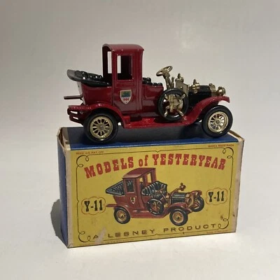 Vintage Matchbox Models of Yesteryear No. 11 Packard Landaulet 1912 mit OVP - Bild 1 von 4