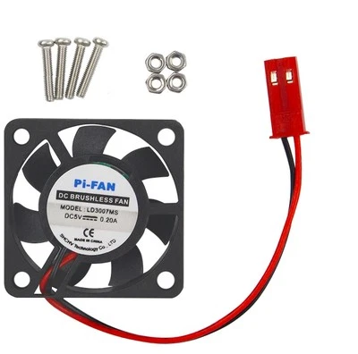 1PCS 5V 0.2A Cooling Cooler Fan for Raspberry Pi Model B+ / Raspberry Pi 2/3  - Image 1 of 4