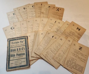 Juego de cartas Bible Promises Quiz juego rentable Magee A B C's Nº 4 y 2 combinado - Imagen 1 de 13