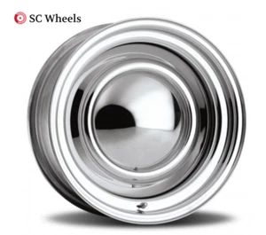 Llanta Smoothie 15x8 5x4,5/4,75 Oldsmobile Ford Plymouth Dodge Hot Rod Jeep GM - Imagen 1 de 1