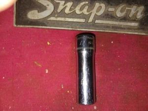 Vintage Snap On Socket 3/8dr DEEP 11mm, 12 Pt Nice, clean. SFM11 - Picture 1 of 5