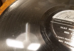 78RPM Hollywood 142 Red Callender + Scat Man Crothers - Papa / Waltz Again, V+E- - Picture 1 of 6