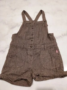 Girls Romper Size 8 Glittery Corduroy Fabric - Picture 1 of 6