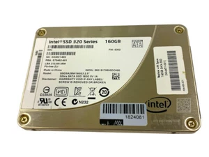 664451-001 I Original HPE 160GB SATA SSD 2.5 NHP SPCL SFF SSD SSDSA2BW160G3 - Imagen 1 de 3