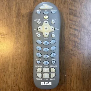 RCA RCR311W 3 dispositivi telecomando universale TV VCR DVD SAT CBL non testato - Foto 1 di 3