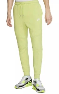 Nike Sportswear Tech Fleece Joggers Pants Limelight 805162-367 Men’s Size S - Picture 1 of 4