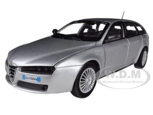 ALFA ROMEO 159 SW SILVER 1/24 DIECAST MODEL CAR BY MOTORMAX 73372 - Picture 1 of 6
