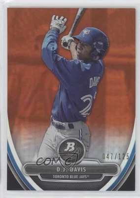 2013 Bowman Platinum National Convention Orange /125 DJ Davis #NC80 - Image 1 of 2