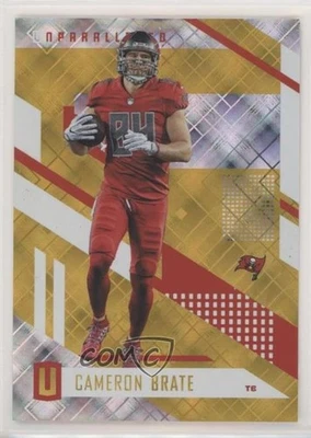 2017 Panini Unparalleled Yellow /199 Cameron Brate #156 - Image 1 of 2