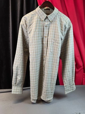 NUEVA Camisa a Cuadros de Lana SIR PENDLETON PARA Hombres Sin Etiquetas GRANDE Ventana GRIS BRONCEADO BLANCO Foto 1 de 4