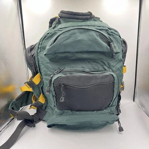 Mochila utilitaria vintage Y2k Gap mochila verde negra H20" L14" - Imagen 1 de 12