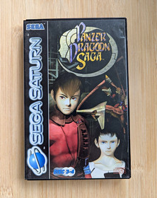 Panzer Dragoon Saga Sega Saturn PAL 4-Disc, Manual And Sleeve. Great Condition.