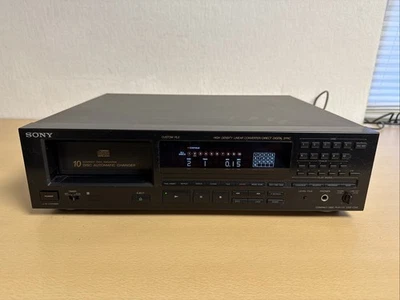 Sony CDP-C910 - 10 fach CD Wechsler - keine Fernbedienung - Bild 1 von 4
