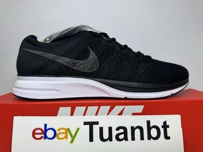 BRAND NEW Nike Flyknit Trainer Men's Gym Training Shoes Black/White AH8396-007 - Image 1 of 4