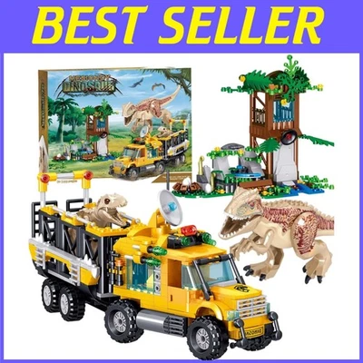 Dinosaur Building Blocks Set, 546 Pcs, Ages 6+ - Image 1 of 4