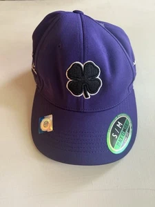 GORRA DE BÉISBOL NEGRA CLOVER LIVE LUCKY WEBER STATE UNIVERSITY WSU PÚRPURA S/M - Imagen 1 de 3