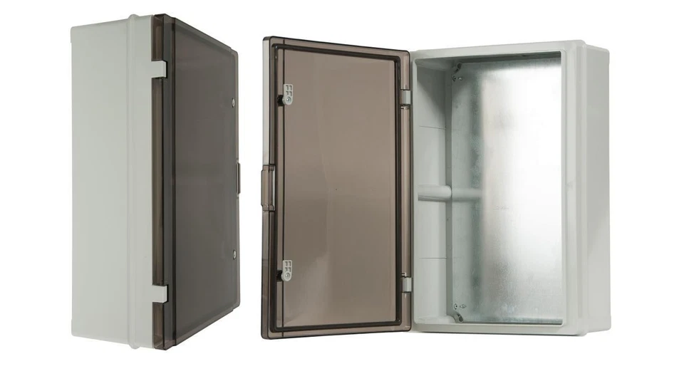 5902983370468 Szafka rozdzielcza hermetyczna 410, drzwi przeźroczyste, IP65 C.16 - Image 1 of 1