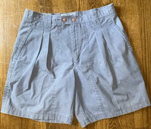 Pantalones Cortos Plisados Bugle Boy Para Hombres 34 Gris Sueltos Informales Golf Ropa de Verano - Imagen 1 de 9