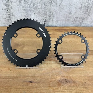 Light Use! Rotor Round Fits Sram AXS 4-Bolt 107BCD 48/35t 12-Speed Chainring Set - Picture 1 of 6