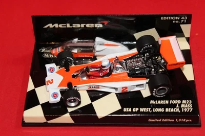 1/43 McLaren Ford M23 (1977) - #2 J. Mass - MINICHAMPS - Immagine 1 di 3