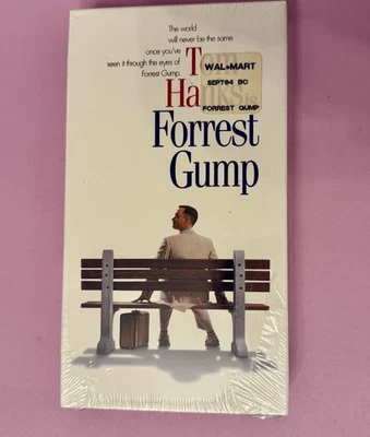 Forrest Gump, Tom Hanks, Paramount,  Vhs Tape, New , Still Sealed From 2004 - Image 1 of 4