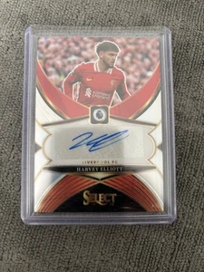 Harvey Elliott Autogramm 2024-25 Panini Select Premier League Liverpool FC - Bild 1 von 2
