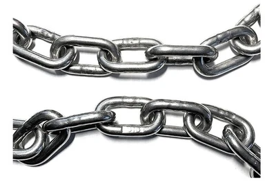 Cadena bobina de prueba de 1/4" (7 mm) de acero inoxidable 316 EE. UU. (por el pie) Foto 1 de 4