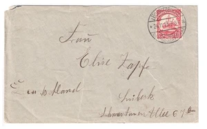 DSWA  Mi. 26b  EF Lüderitzbucht - Lübeck  24.11.1913 - Bild 1 von 1