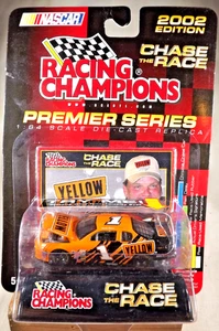 Racing Champions Premier Series 2002 Chase the Race Jimmy Spencer #1 amarillo 1:64 - Imagen 1 de 6