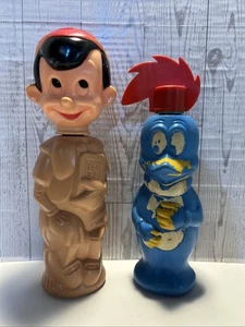 Vintage Soaky Schaumbad Flaschen Blasform 1960 Spielzeug Konvolut Woody& Pinocchio! - Bild 1 von 7