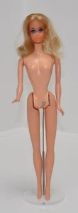 Vintage Walk Lively Barbie Puppe #1182 blond nackt sie funktioniert 1972 Mattel - Bild 1 von 18