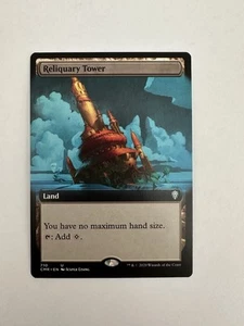Reliquary Tower (Extended Art) - Commander Legends - Near Mint - MTG - Picture 1 of 2