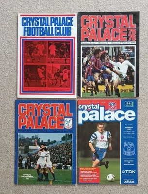 CRYSTAL PALACE v SWINDON TOWN x 4 Misc Programmes in a reasonable condition. - Image 1 of 3