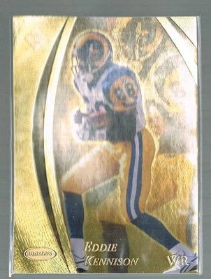1998 Edge Masters Gold EDDIE KENNISON #139 /100 rams - Image 1 of 2